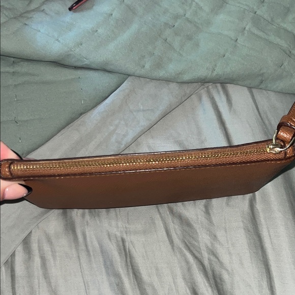 Coach Brown Leather Wallet/ Clutch - Picture 6 of 7